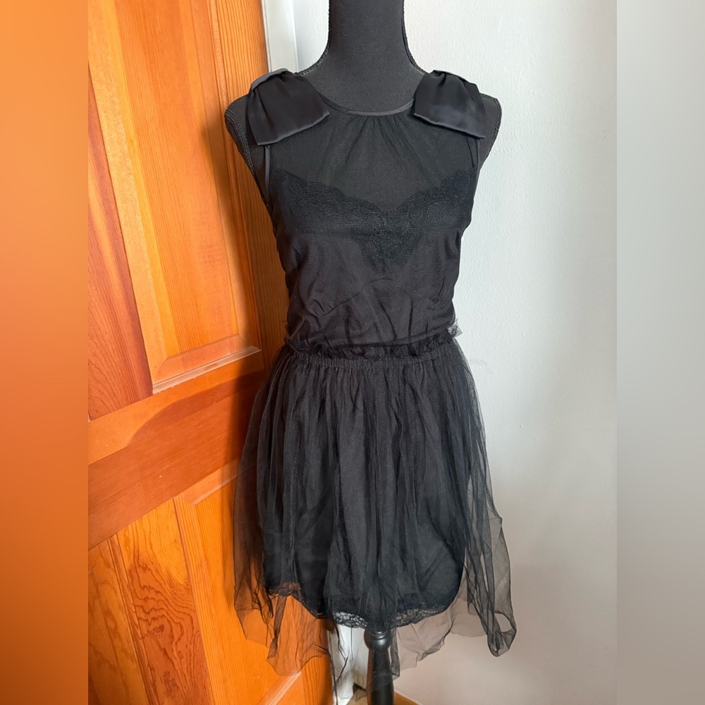 Rodarte for Target Bow Mesh Dress